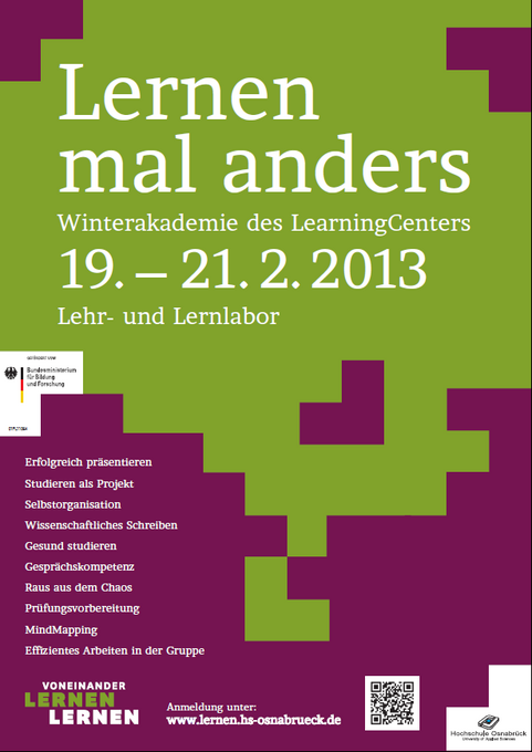 Plakat der Winterakademie