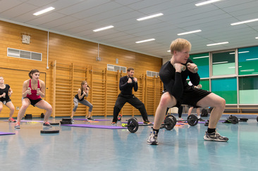 Die Angebote des Hochschulsports können auch die Beschäftigten der Hochschule Osnabrück nutzen.