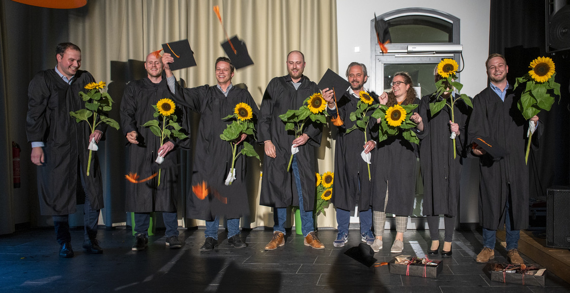 Absolventinnen und Absolventen beim Jahrestreffen 2019