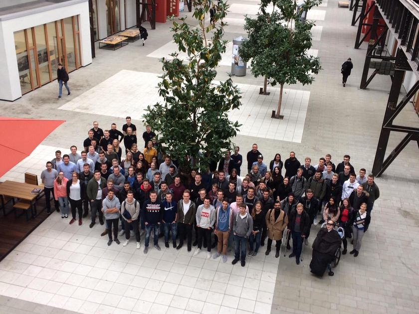 Gruppenfoto bei der Kick-Off-Veranstaltung zum Mentoring-Programm