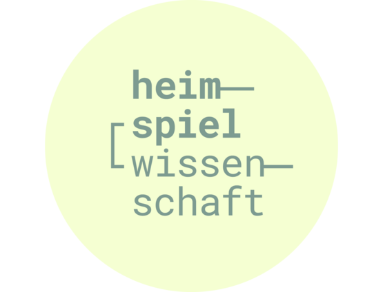 Logo der Initiative Heimspiel Wissenschaft