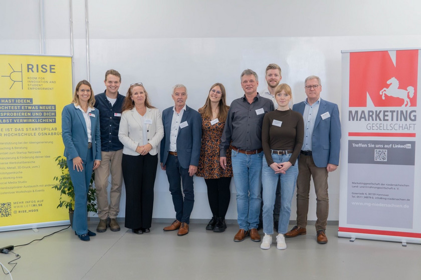 Veranstalter*innen und Redner*innen des Wissenschaftsforums 2025, 09.10.2025, Foto: Vanessa Nikitin  Veranstalter*innen und Redner*innen des Wissenschaftsforums 2025, 09.10.2025