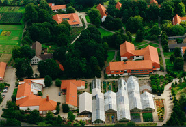 Ein Blick auf den Campus Haste am Ende des 20. Jahrhunderts.