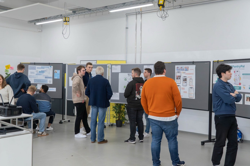 Blockwochenprojekt: „Vermarktung eigener Ideen, Produkte und Vorbereitung einer Firmengründung“, 22.10.2025, Foto: Vanessa Nikitin