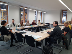 Teilnehmer des Workshops "Ready to go?" im Rhamen des Cross Border Talent Projektes 2019 in Lingen