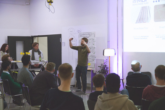 Sven.Vortrag Let's rise Meetup für Gründungsintressierte im März 2024