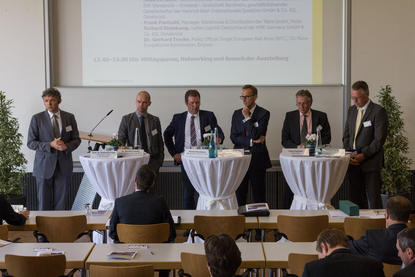Um „Wege zur Finanzierung der Infrastruktur“ ging es bei der Podiumsdiskussion des 22. Osnabrücker Logistiktages.