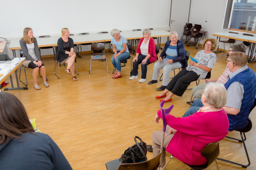 Workshop "Gesundheitsberatung nach meinen persönlichen Wünschen" beim Senioren Campus im Mai