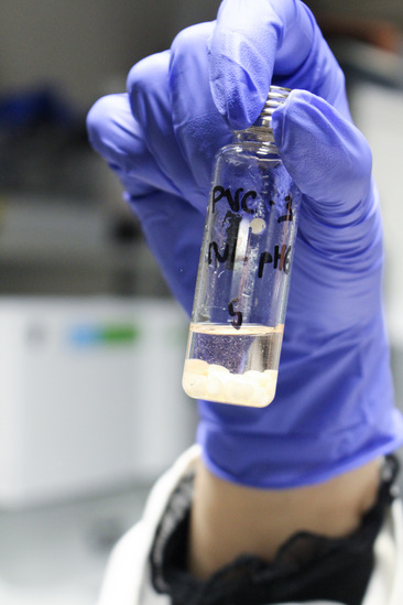 Nahaufnahme einer Probe