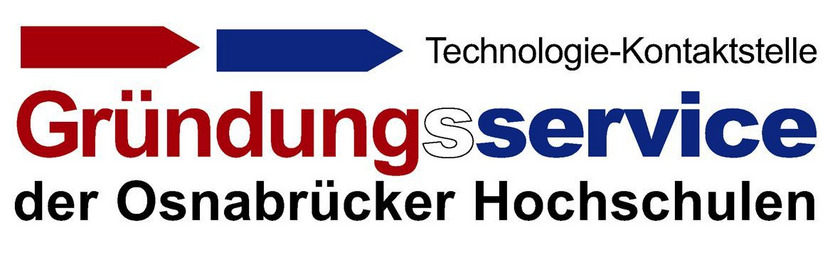 Hier sieht mand as Logo der Gründungsservice