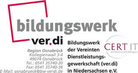 Logo des Bildundwerks ver.di mit Schriftzug