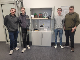 Gruppe "Schraubverbindung": Aaron Küper, Lennard Storck, Michel Werner, Lucas Wollering