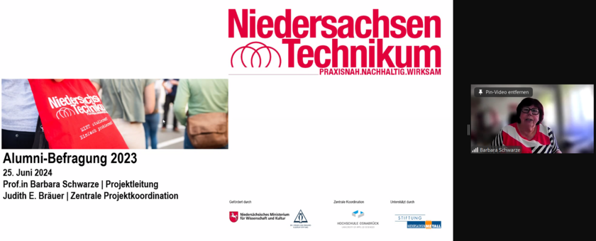 Screenshot aus einer Zoom-kenferenz
