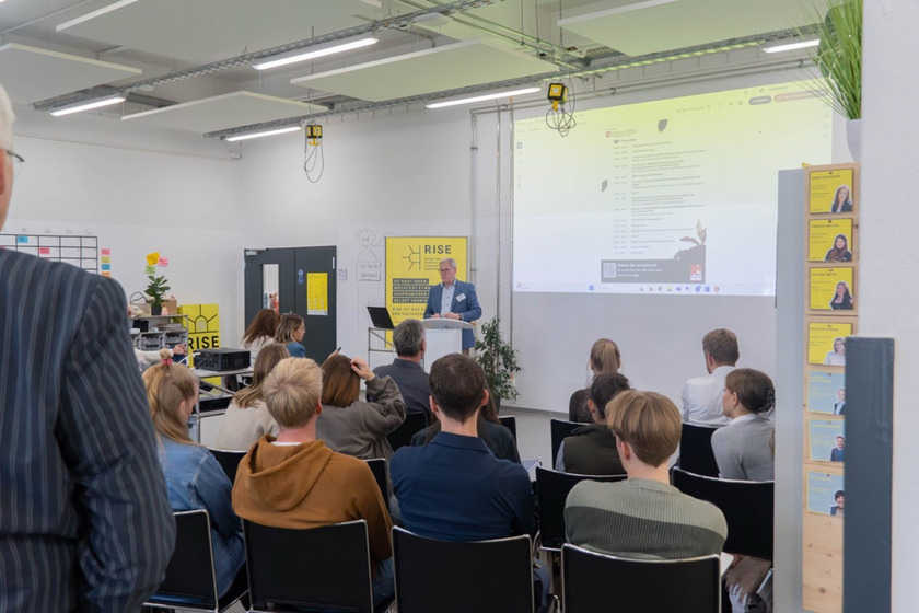 Auftakt des Wissenschaftsforums 2025: „Wertschöpfungskette Protein im Fokus!“, 09.10.2025, Foto: Vanessa Nikitin Auftakt des Wissenschaftsforums 2025: „Wertschöpfungskette Protein im Fokus!“,