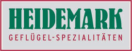logo-heidemark.jpg grüner Heidemark Schriftzug, darunter Geflügelspezialitäten eingefasst in rotes Rechteck